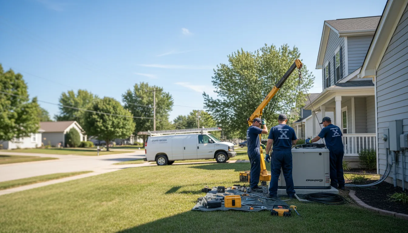Generator Installation in Fisher, IL near me